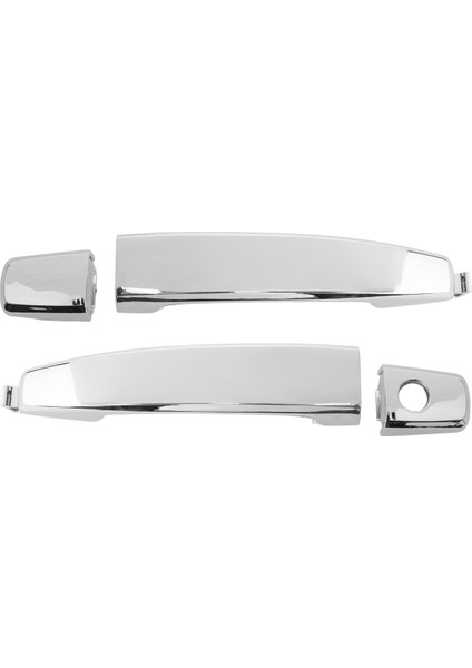 2x Ön Sol Anahtar Deliği Ön Sağ/arka Krom Abs Kapı Dış Kolu Kılıfları Chevrolet Captiva Sport/aveo/saturn Için (Yurt Dışından)