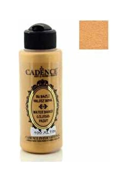 Su Bazlı Yaldız Boya Altın Renk 120 ml Sanatsal Uygulamalar İçin Özel fiyatları