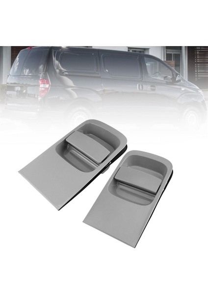 2 Adet Sol + Sağ Sürgülü Dış Kapı Kolu Gri Hyundai H1 Grand Starex Imax I800 2007-2023 (Yurt Dışından) fiyatları