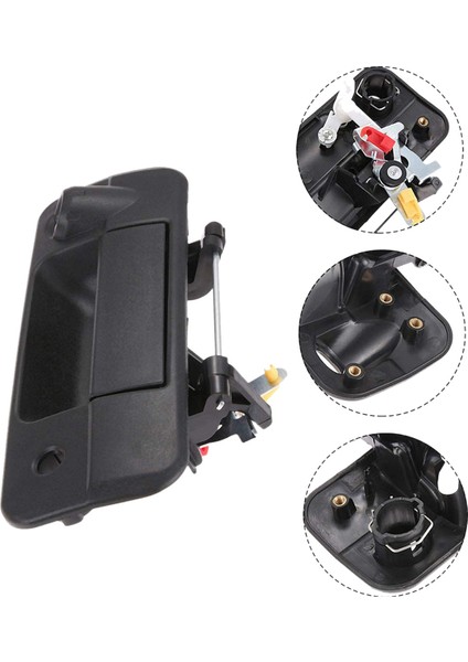 Toyota-Tundra 2007-2013 Için Kamera Anahtar Deliği ile Arka Bagaj Kapağı Kolu 69090-0C050 69090-0C051 (Yurt Dışından) fırsatları