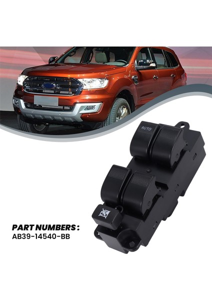 Elektrikli Güç Ana Pencere Anahtarı Lhd AB39-14540-BB -Ford Ranger Everest -Mazda Bt-50 4 Kapı 2012-2018 (Yurt Dışından) fırsatları