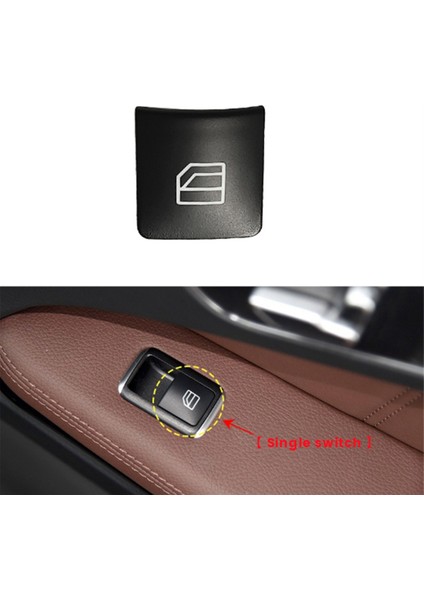 Araba Yolcu Tarafı Cam Kaldırma Anahtarı Onarım Düğmesi Kapağı 2049058202 Mercedes-Benz C-Class W204 Glk X204 W212 W207,A (Yurt Dışından) modelleri