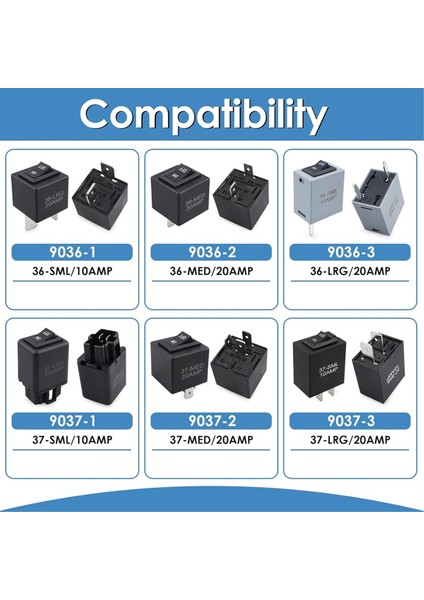 9038 Röle Baypas Anahtarı Kiti, 9036 9037'YI Değiştirin, Röle Test Cihazı Tanılama Tarama Aracı Röle Baypas Ana Kiti, 6'lı Paket (Yurt Dışından) modelleri