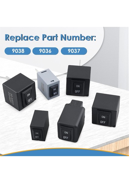 9038 Röle Baypas Anahtarı Kiti, 9036 9037'YI Değiştirin, Röle Test Cihazı Tanılama Tarama Aracı Röle Baypas Ana Kiti, 6'lı Paket (Yurt Dışından) fırsatları
