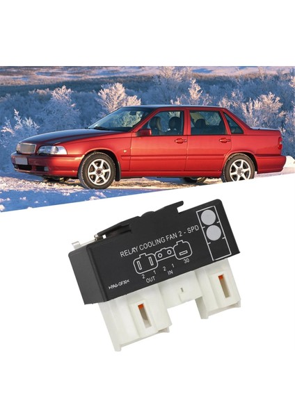 Volvo C70 S70 V70 S90 V90 740 850 940 960 Için Soğutma Radyatör Fan Kontrol Ünitesi Rölesi 9442933 9442934 899998000'I Değiştirin (Yurt Dışından) fırsatları