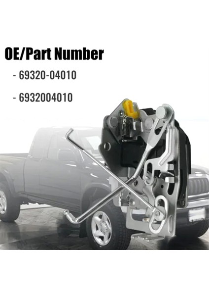Toyota Tacoma L4 V6 1998-2004 Için Sol Ön Kapı Kilidi Mandalı Aktüatörü 69320-04010 (Yurt Dışından) fiyatları
