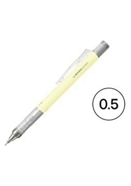 Mono DPA136B Pastel Mekanik Kalem 0,5 mm Krem Sarı Ergonomik Tasarımlı indirimleri