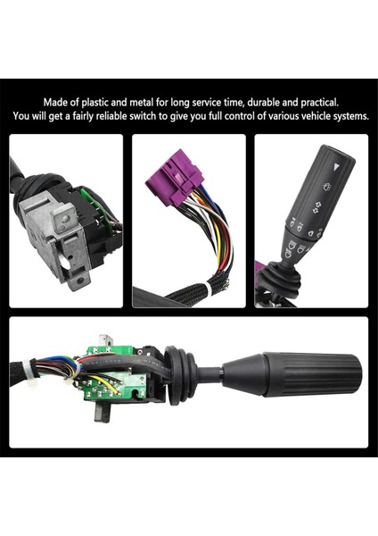 Kenworth Çok Işlevli Kombinasyon Kolu Anahtarı Için Dönüş Sinyali Anahtarı 480796 B489522 577.59015'I Değiştirin (Yurt Dışından) fiyatları