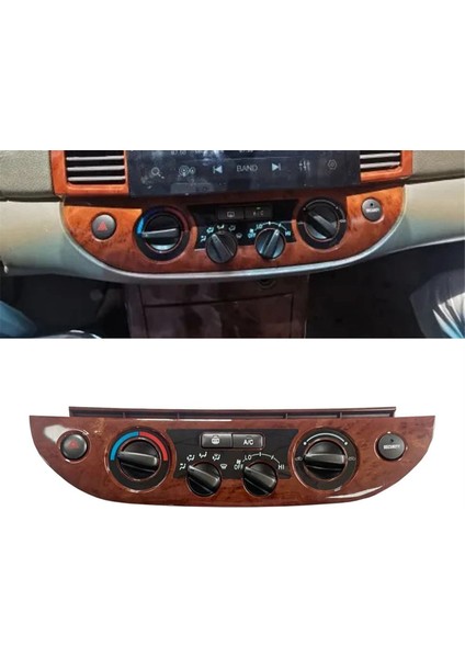 Gösterge Paneli Iklim Kontrolü Isıtıcı Klima A/c Anahtar Paneli Çerçeve Havalandırma Düğmesi Montajı Toyota Camry 2003-2006 (Yurt Dışından) fiyatları