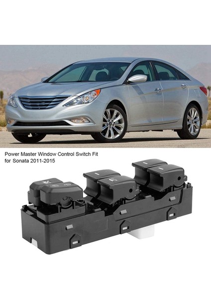 Hyundai Sonata I45 2011-2014 Için Araba Parçaları Elektrikli Cam Ana Anahtarı 935703S000RY (Yurt Dışından) fırsatları