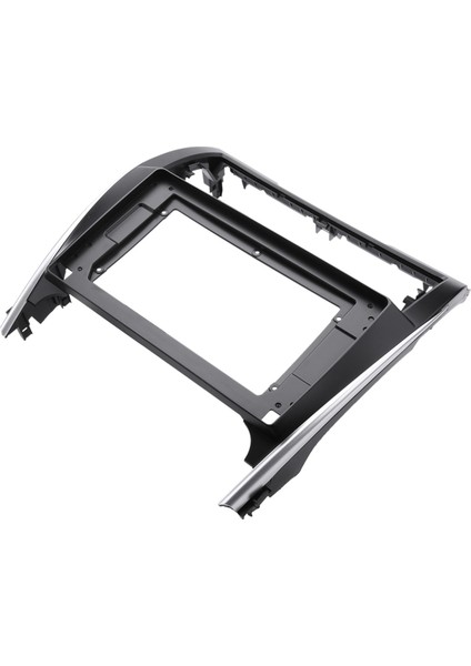 Araba Stereo Gösterge Paneli Radyo Fasya Takımı Montaj Trim Panel Çerçevesi Çift Toyota Camry Abd Ver 2012-2014 DVD Kiti (Yurt Dışından)