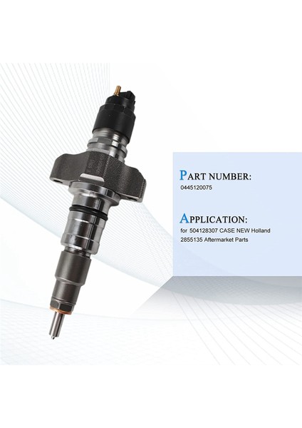 Common Rail Enjektör Montajı 0445120075 Iveco Için New Holland T7 T6 504128307 2855135 504117273 0986435530 (Yurt Dışından) modelleri