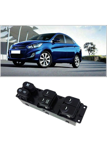 Elektrikli Cam Anahtarı Lhd 93570-1R111 935701R111 Hyundai Accent Solaris 2011-2017 Aksesuarları (Yurt Dışından) fırsatları