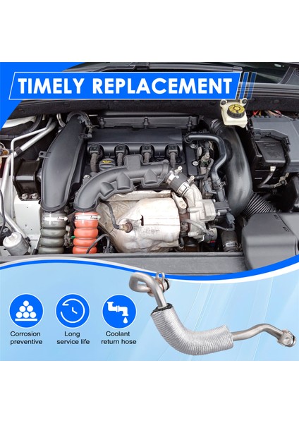 A11537563707 Araba Turboşarj Hortumu Soğutma Suyu Dönüş Hortumu Bmw 7' F01 740I 7' F02 740LI 2007-2012 11537563707 (Yurt Dışından) fırsatları