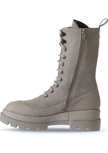 Bej Deri-Süet Kadın Dolgu Topuklu Bot 01WV2901 01WV2901 modelleri