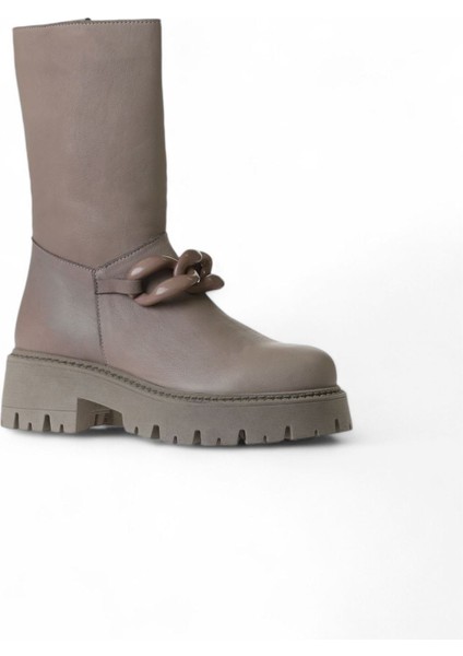 Vizon Açık Deri Kadın Düz Bot 01WV3118 01WV3118 fiyatları