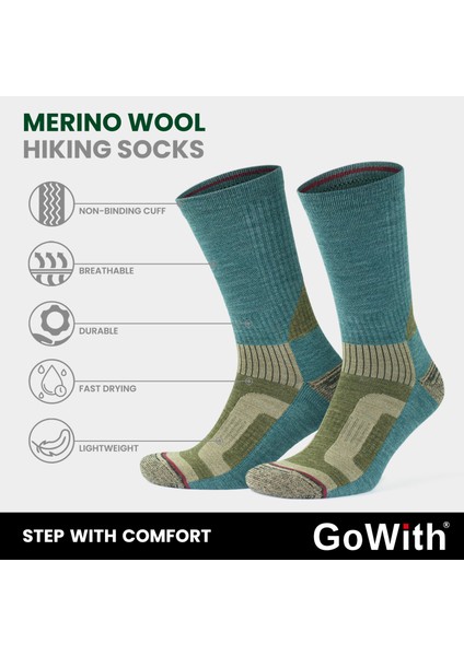 Yünlü Taban Altı Havlulu Dikişsiz Hiking Çorabı 3592 fırsatları