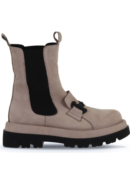 Vizon Nubuk Kadın Dolgu Topuklu Bot 01WV1003 01WV1003