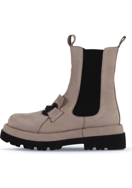 Vizon Nubuk Kadın Dolgu Topuklu Bot 01WV1003 01WV1003 modelleri
