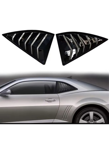 Sıcak Satış Tippeor Çeyrek Stil Parlak Siyah Araba Yan Pencere Panjuru Chevrolet Camaro 5. Nesil 2010 - 2015 (Yurt Dışından) modelleri