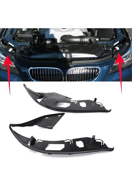 Far Cam Conta Contası Sol Sağ Taraf 63126934512 63126934511 Bmw E60 5 Serisi 525I 528I 530I 535I 545I 550I Için (Yurt Dışından) fırsatları