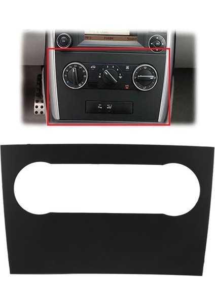 Mercedes Benz A Sınıfı (W169) 2004-2012 Için Araba Radyo Fasyası Gösterge Paneli Konsol Çerçeve Adaptör Plakası Kurulumu (Yurt Dışından) modelleri