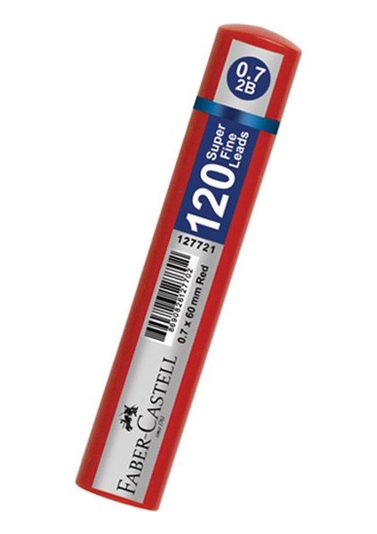 Grip Min 120 Li 2b 0.7 mm Uç Kırmızı