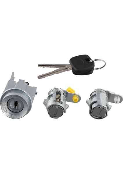 Araba Ön Sol Sağ Kapı Kilidi Silindiri Kontak Anahtarı Kilit Silindiri Anahtarlı 69052-35150 Toyota 4runner 1998-2002 Için (Yurt Dışından)