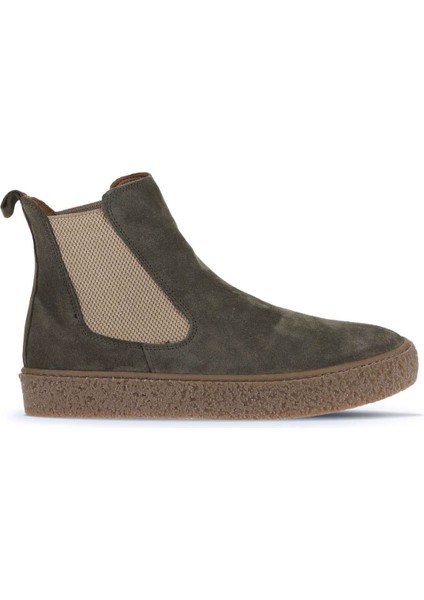 Haki Süet Kadın Düz Bot 01WT3206 01WT3206 fiyatları