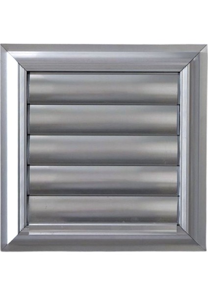 45X45 cm Alüminyum Parlak Krom Eloksal Banyo Menfezi modelleri