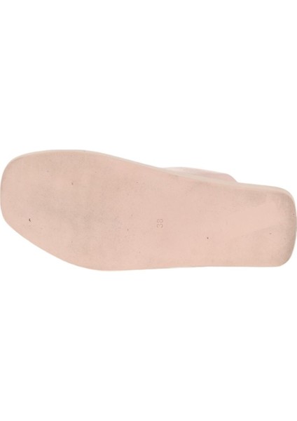 Pudra Deri Kadın Parmak Arası Terlik 01WS2809 01WS2809 indirimleri