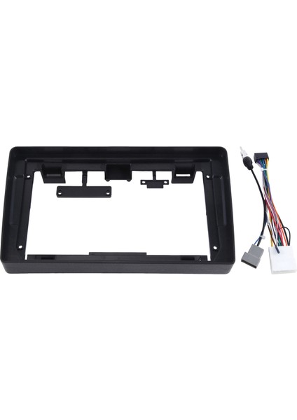 Nissan Navara D40 2006-2012 Gösterge Paneli Kiti Için 9 Inç Araba Radyo Çerçevesi Facia Konsol Çerçeve Adaptörünü Takın (Yurt Dışından) fiyatları