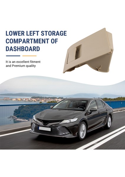 55450-06010 Araba Para Kutusu Eldiven Kutusu Gösterge Paneli Alt Sol Saklama Kutusu Toyota Camry 8. Nesil 2018-2020 (Yurt Dışından) fırsatları