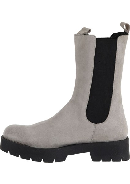Bej Süet Kadın Düz Bot 01WT2516 01WT2516 modelleri