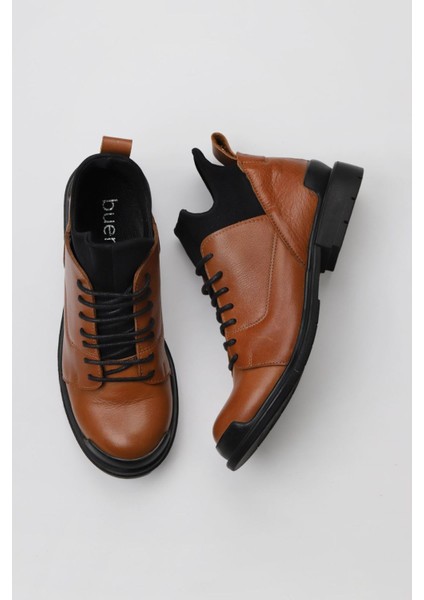 Taba Deri Kadın Düz Bot 01WP7701 01WP7701