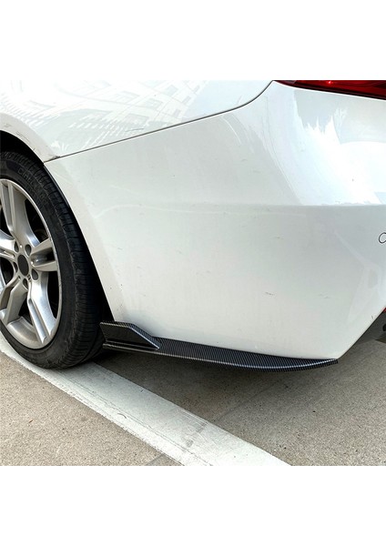 Araba Arka Tampon Dudak Difüzörü Yan Ayırıcılar Gövde Kiti Bmw 3 4 Serisi F30 F31 Sedan/touring M Sport 2013-2019 (Siyah) (Yurt Dışından) fırsatları