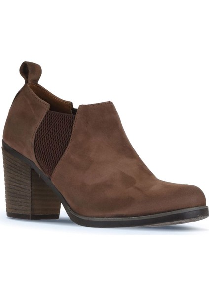 Kahverengi Nubuk Kadın Topuklu Bot 01WP1506 01WP1506 modelleri