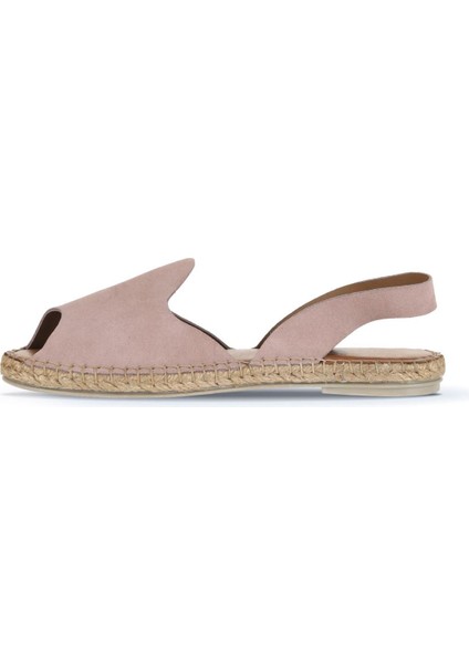 Pudra Alf Süet Kadın Espadril Sandalet 01WA7201 01WA7201 modelleri