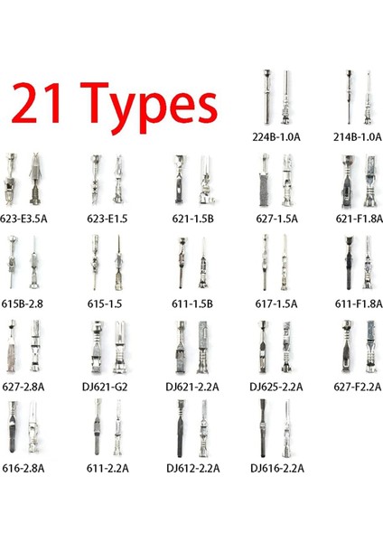 690 Adet Konnektör Pimleri Sıkma Terminali Otomotiv Araba Kiti Elektrik 1-3.5mm Motosiklet Atv Tel Erkek Dişi Sıkma Seti (Yurt Dışından) fırsatları