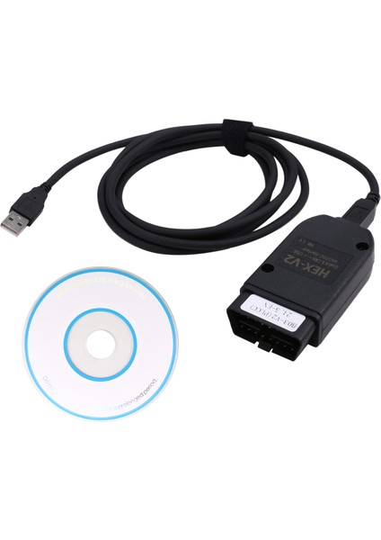 Araba Dedektörü Hex-V2 Vcds 24.5 ATMEGA162 5054 USB 2.0 Arayüzü Vw Audı Skoda Seat 1996-2017 Ingilizce Sürümü (Yurt Dışından) modelleri