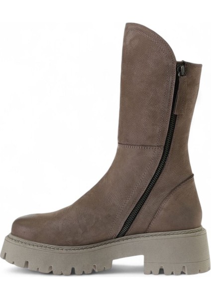 Vizon Nubuk Kadın Düz Bot 01WV3105 01WV3105 modelleri