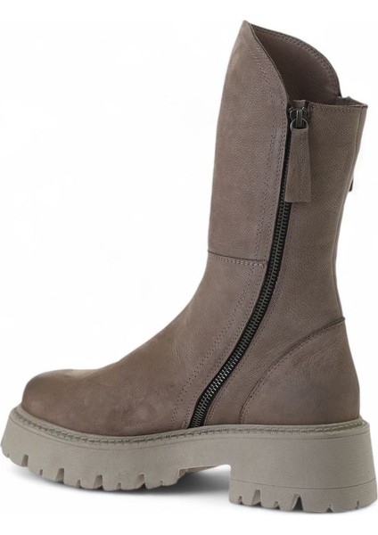 Vizon Nubuk Kadın Düz Bot 01WV3105 01WV3105 fırsatları