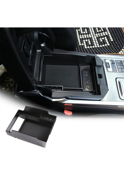 Land Rover Range Rover Sport L494 2013-2017 Araba Orta Kol Dayama Kutusu Saklama Kutusu Düzenleyici Tepsi Iç Aksesuarlar (Yurt Dışından) fiyatları