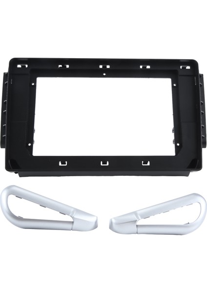 Araba Radyo Fasyaları Android Gps Mp5 Stereo Oynatıcı 2 Din Baş Ünitesi Paneli Gösterge Paneli Çerçevesi Peugeot 208 2008-2017 (10.1 Inç) (Yurt Dışından)