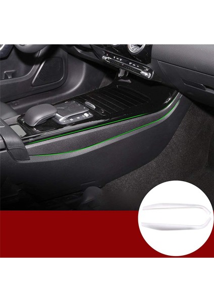 Mercedes Benz A Cla Sınıfı W177 C118 A180 A200 A220 Için Araba Konsol Paneli Yan Dekoratif Trim Kapak Çıkartmaları (Gümüş) (Yurt Dışından) modelleri