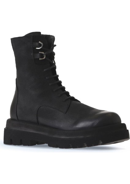 Siyah Nubuk Kadın Dolgu Topuklu Bot 01WV1000 01WV1000 modelleri