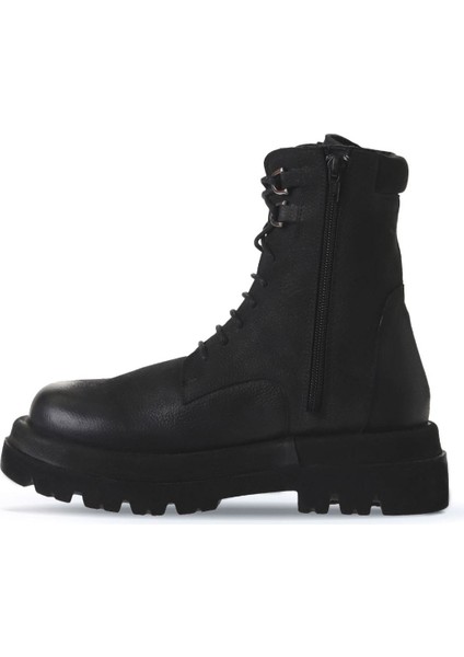 Siyah Nubuk Kadın Dolgu Topuklu Bot 01WV1000 01WV1000 fırsatları