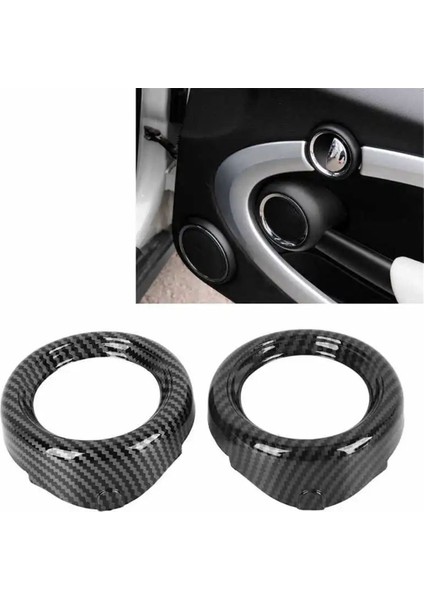 Araba Iç Kapı Kolu Trim Kapak Stili Kapı Kolu Paneli Çerçeve Sticker Mini Cooper R54 R56 Için (Yurt Dışından) modelleri