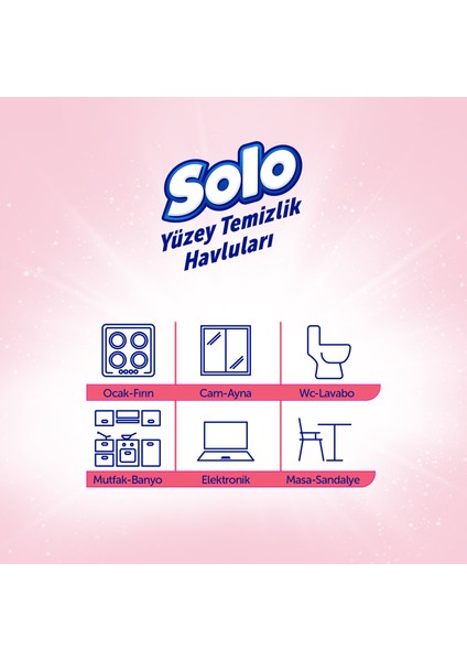 Temizlikte Doğal Güç Sakura Yüzey Temizlik Havlusu 3'lü 300 Yaprak indirimleri