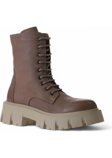 Vizon Deri Kadın Dolgu Topuklu Bot 01WV4601 01WV4601 fiyatları